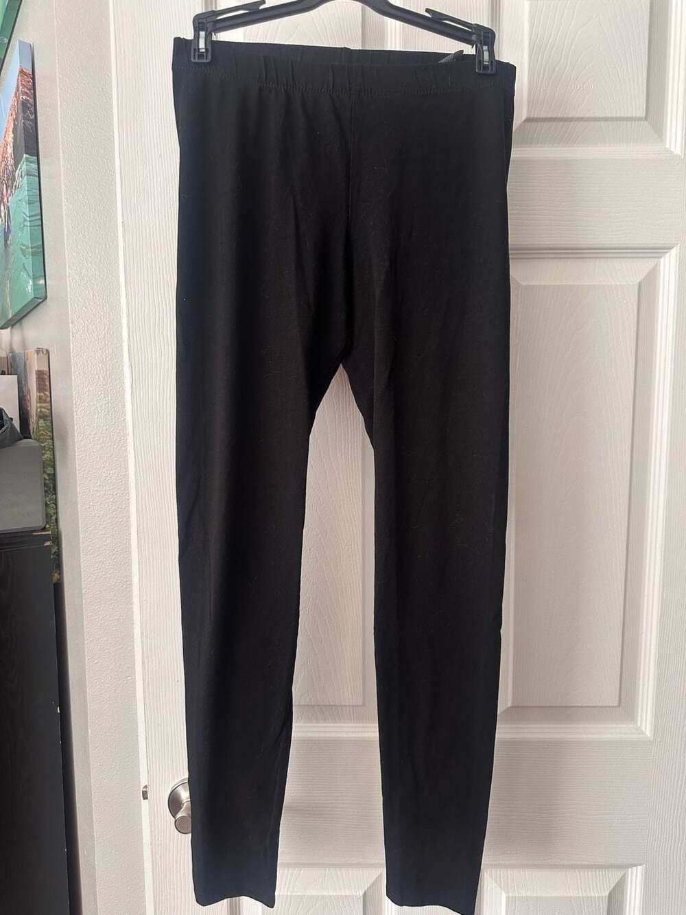 H&M Basic Black Leggings Size M